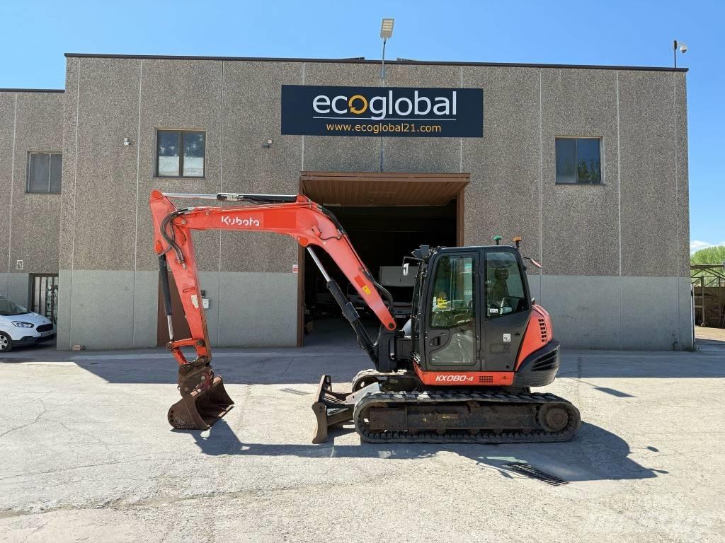 Kubota KX 080-4 Midikoparki  7t - 12t