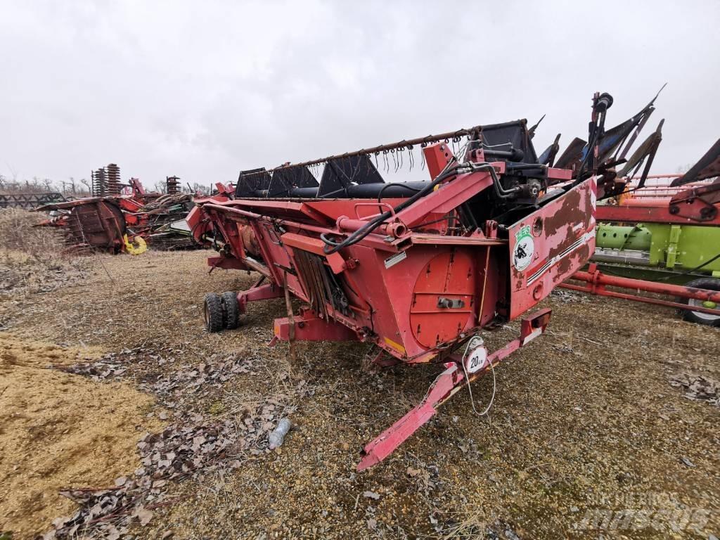 CASE 2388 + heder Kombajny zbożowe