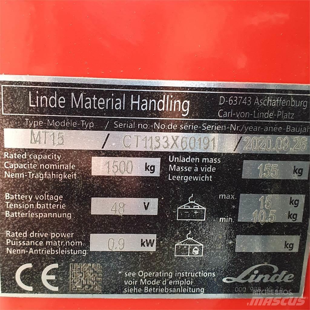 Linde MT15 Wózki widłowe unoszące