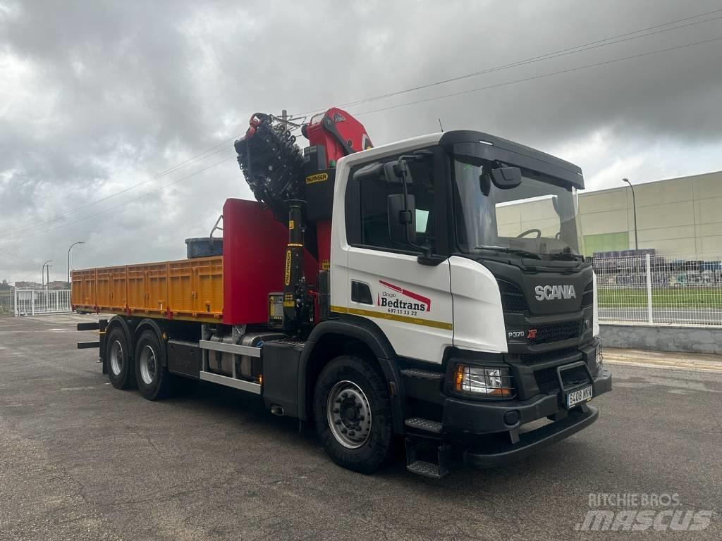 Scania P 370 Żurawie samochodowe