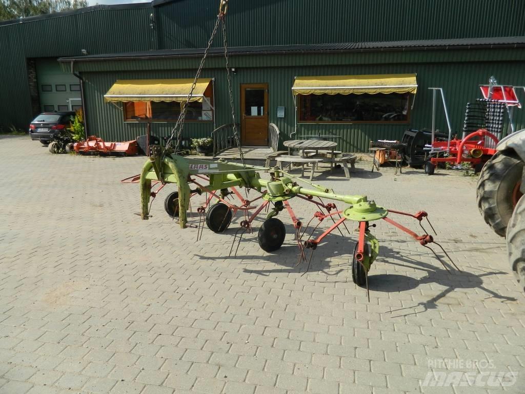 CLAAS 4 Zgrabiarki i przetrząsacze