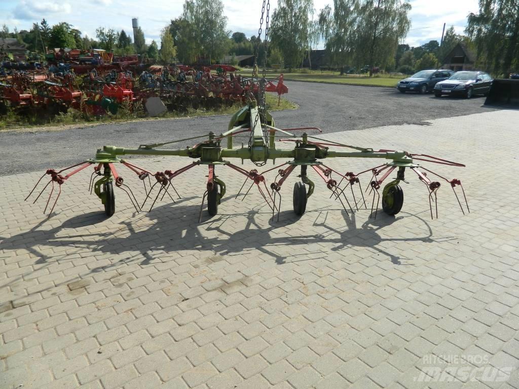 CLAAS 4 Zgrabiarki i przetrząsacze