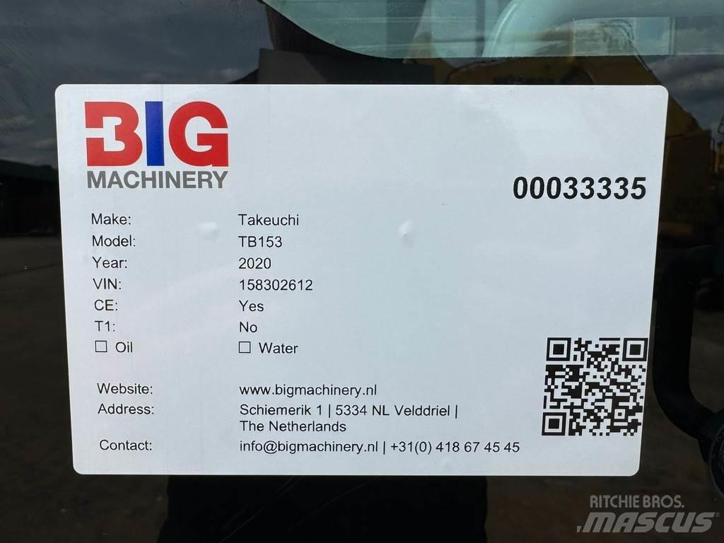 Takeuchi TB153FR Minikoparki