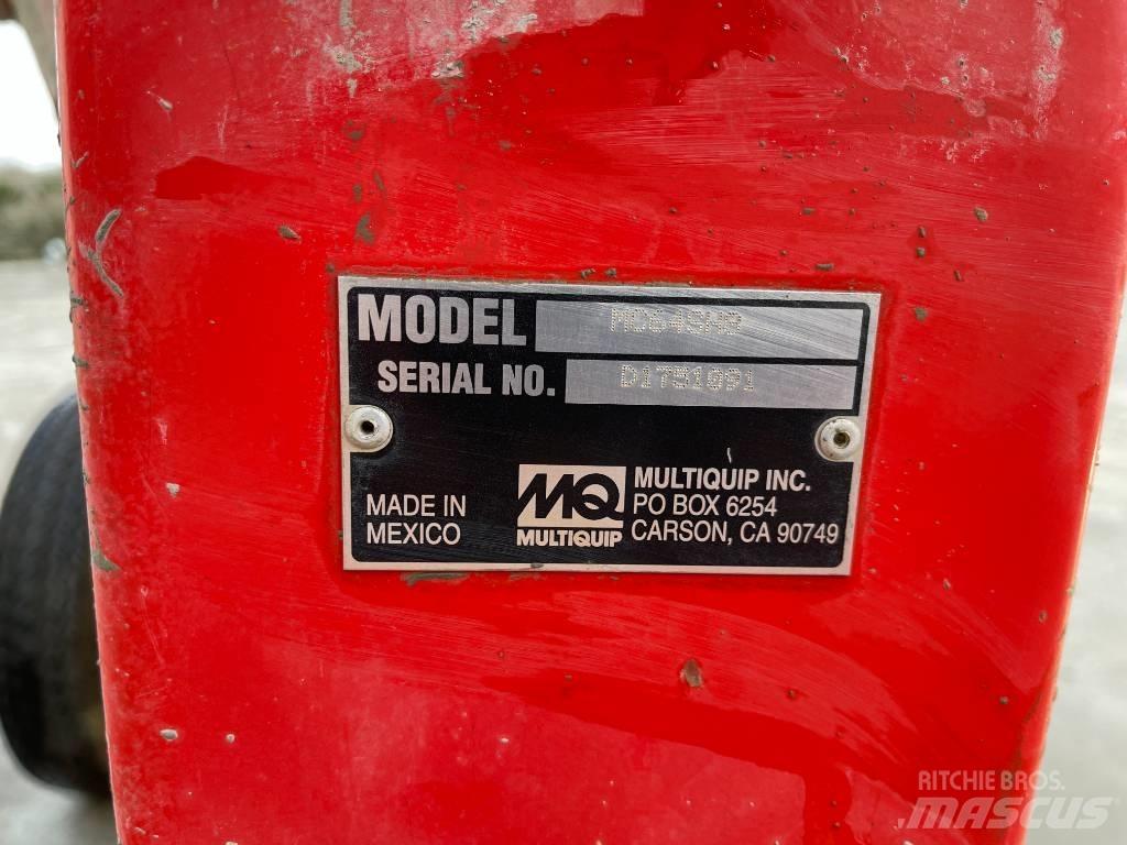 MultiQuip MC64SH8 Betoniarki i gruszki