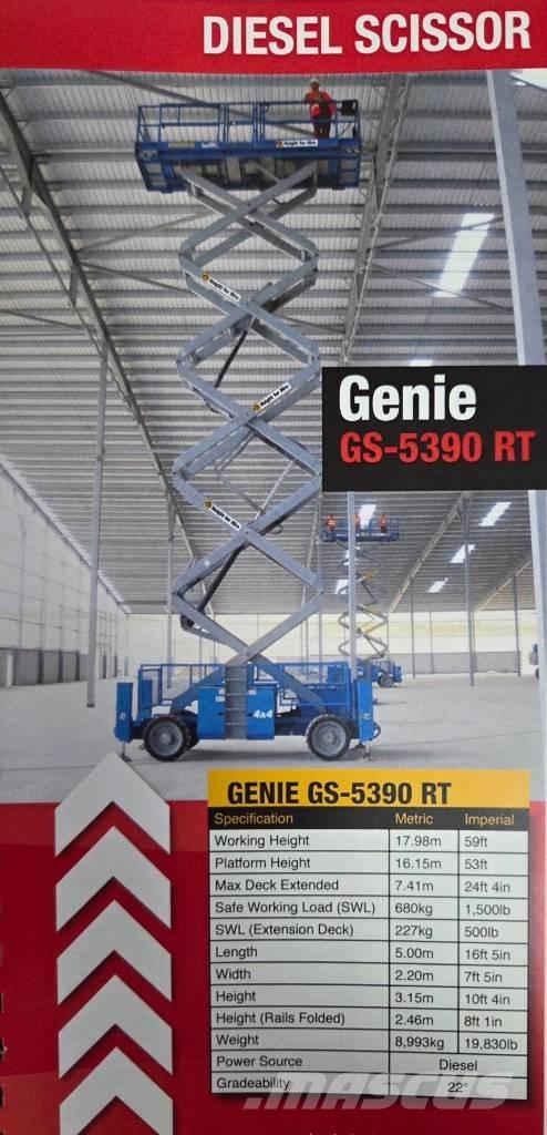 Genie GS 5390 RT Podnośniki nożycowe