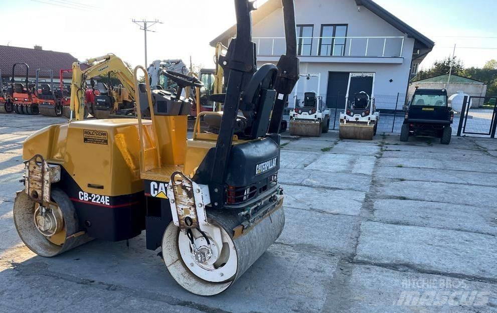 CAT CB 224 E Walce dwubębnowe