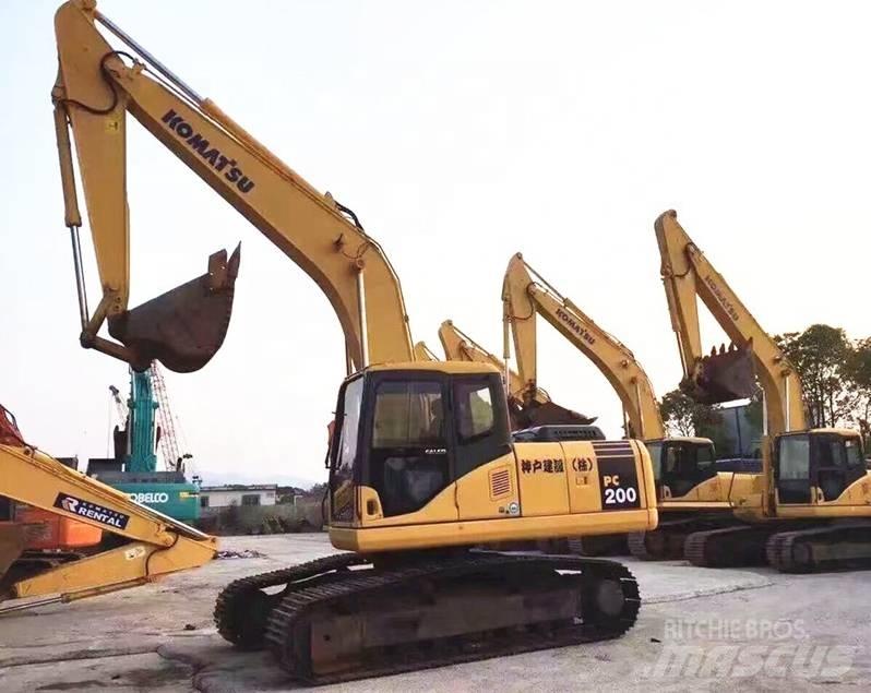 Komatsu pc200-7 Koparki gąsienicowe