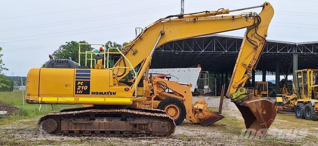 Komatsu PC 210 Koparki gąsienicowe