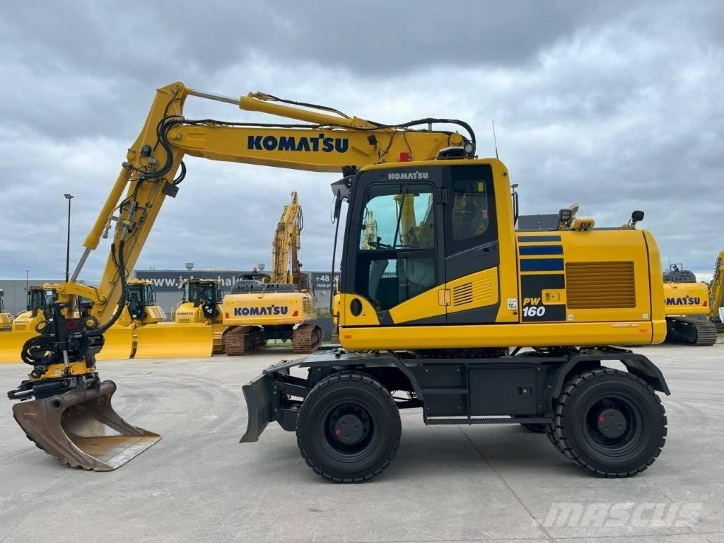 Komatsu PW 160-11 Koparki kołowe