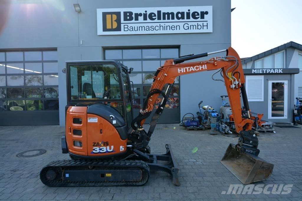 Hitachi ZX 33 U-6 Minikoparki