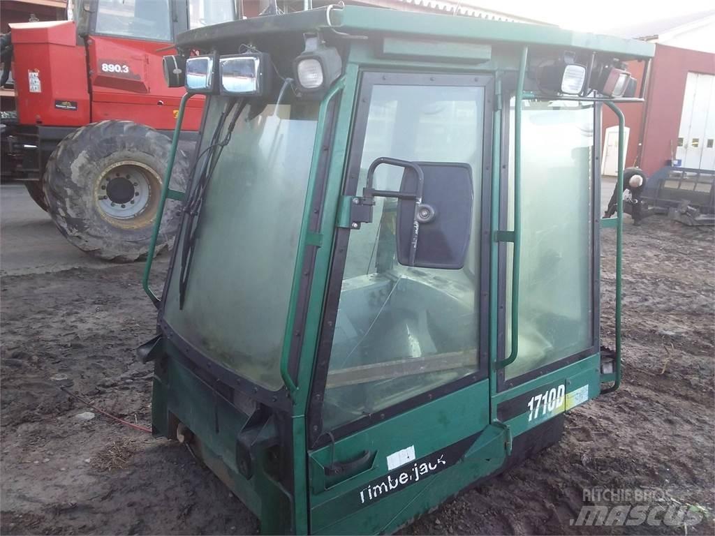 Timberjack 1710d Kabiny i wnętrze
