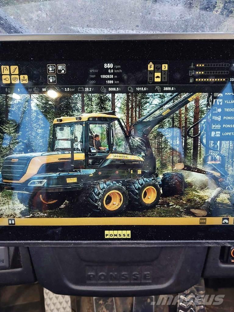 Ponsse Ergo 8W Harwestery