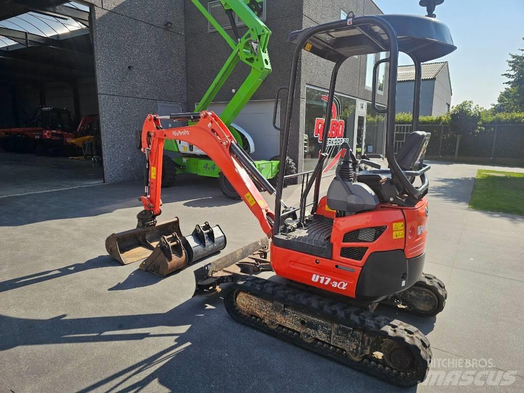 Kubota U 17-3 Minikoparki
