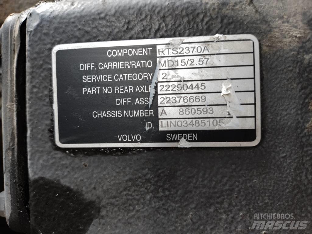 Volvo RTS2370A Mosty, wały i osie