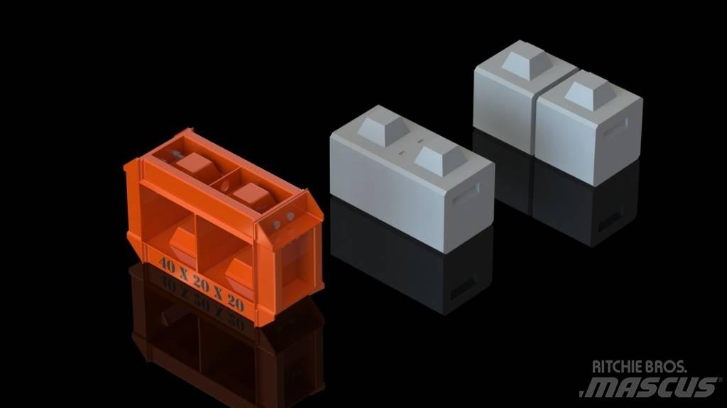  3A Block 180x60x60 Betonomieszarki