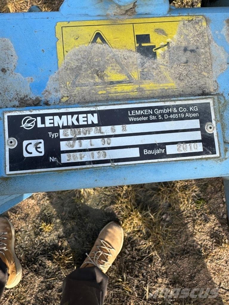 Lemken EurOpal 6 X Pługi obrotowe
