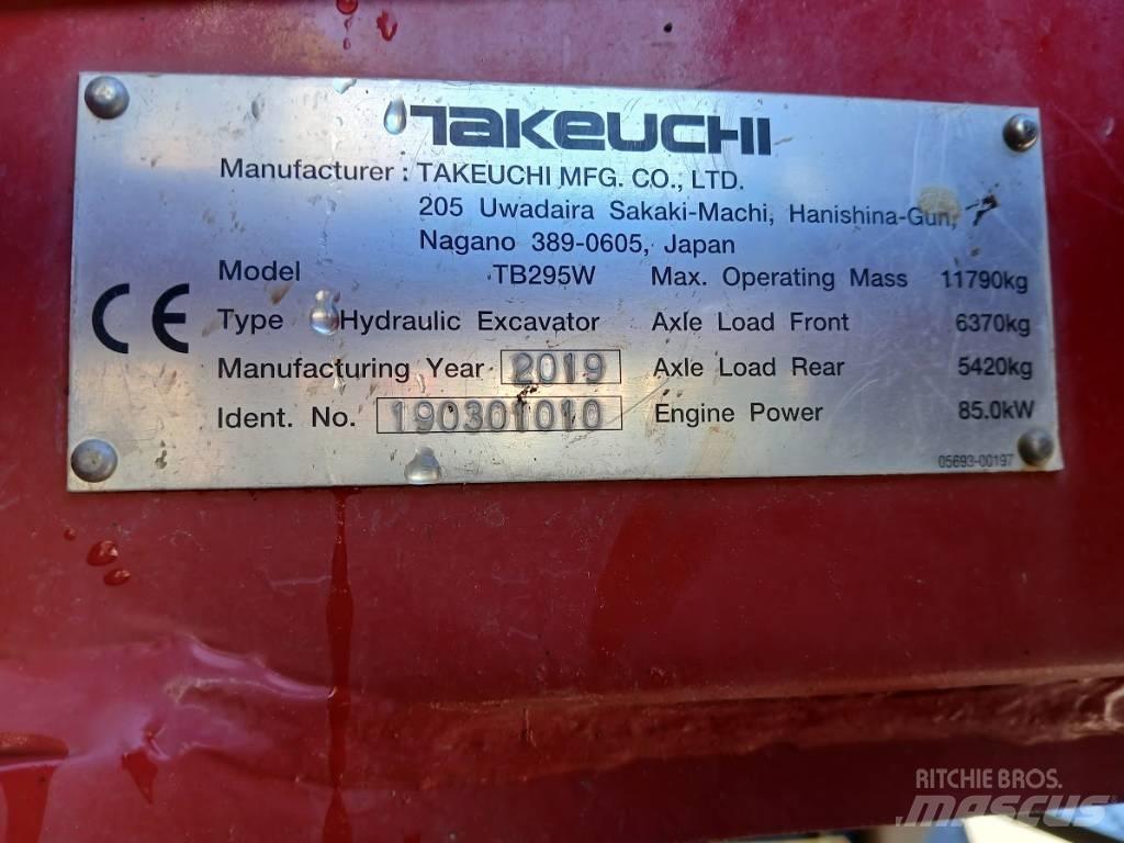 Takeuchi TB 295 W Koparki kołowe