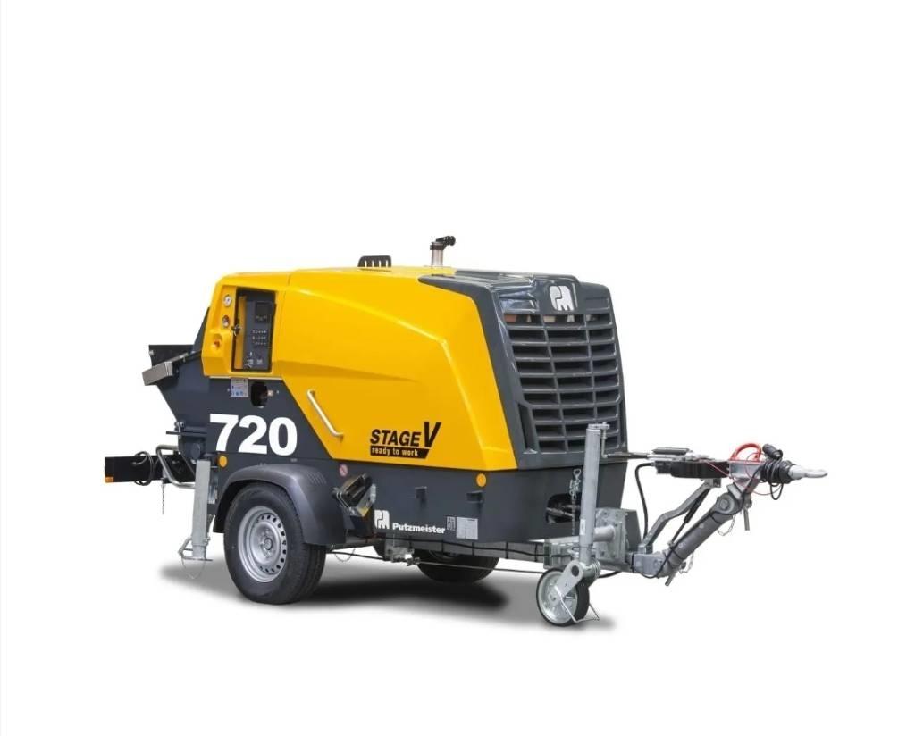 Putzmeister P 720 Pompy do jastrychu