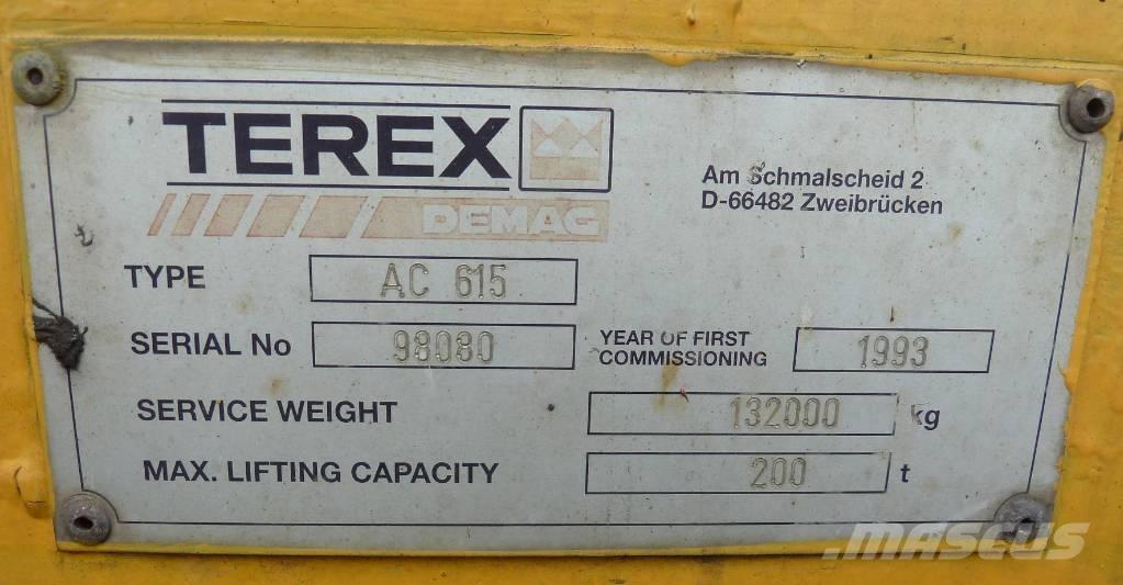 Demag AC 615 Żurawie szosowo-terenowe