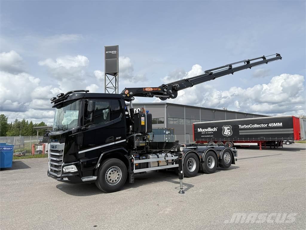DAF XF 530 FAW 8X4 Żurawie samochodowe