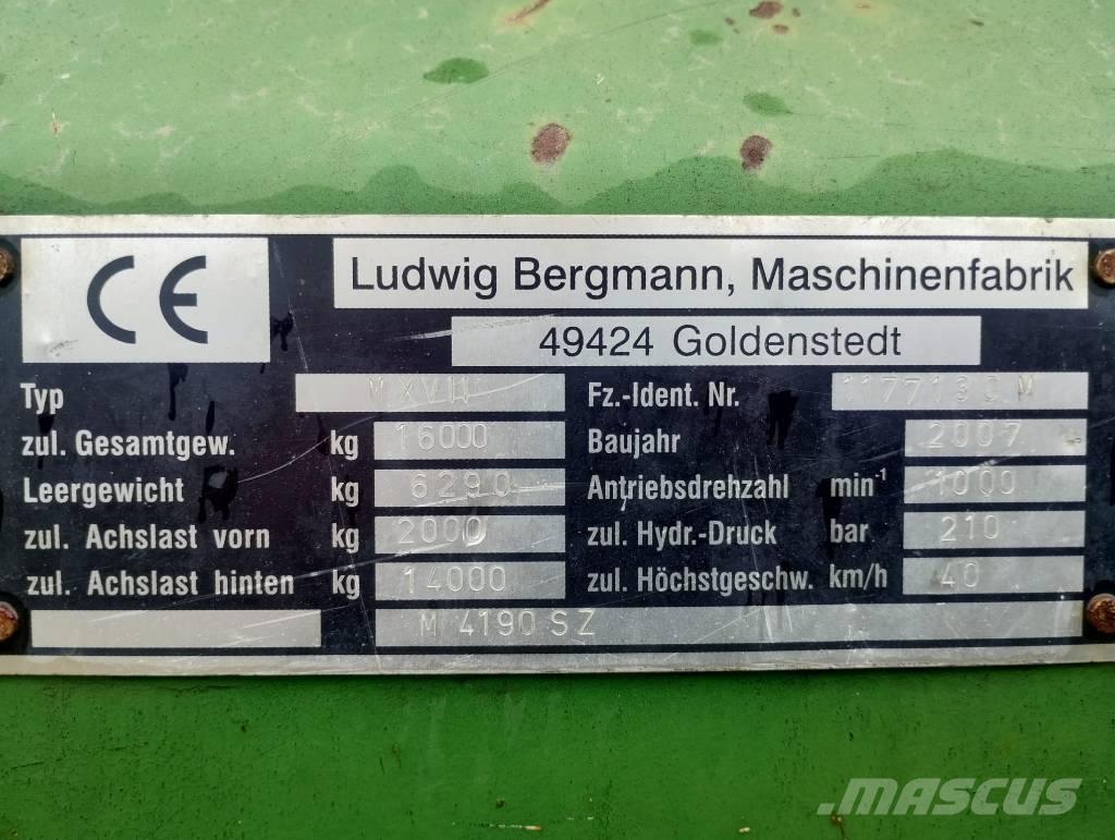 Bergmann M 4190 SZ Maszyny rolnicze - Inne