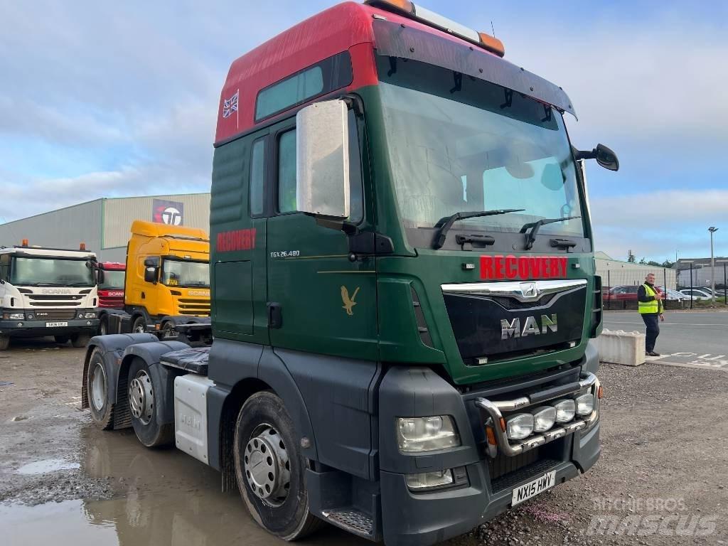 MAN TGX 26.480 Ciągniki siodłowe