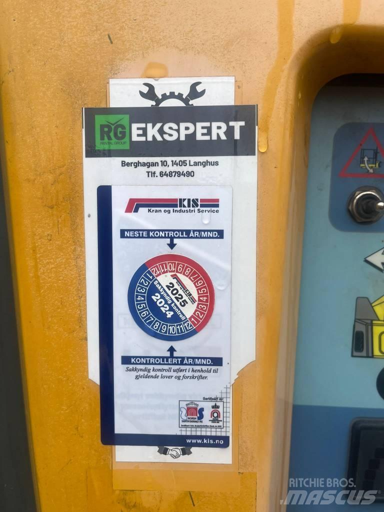 Haulotte HT 23 RTJ Kompaktowe samojezdne wysięgniki podnośnikowe