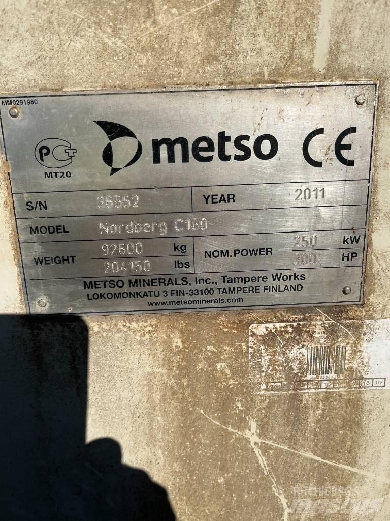 Metso C 160 Kruszarki