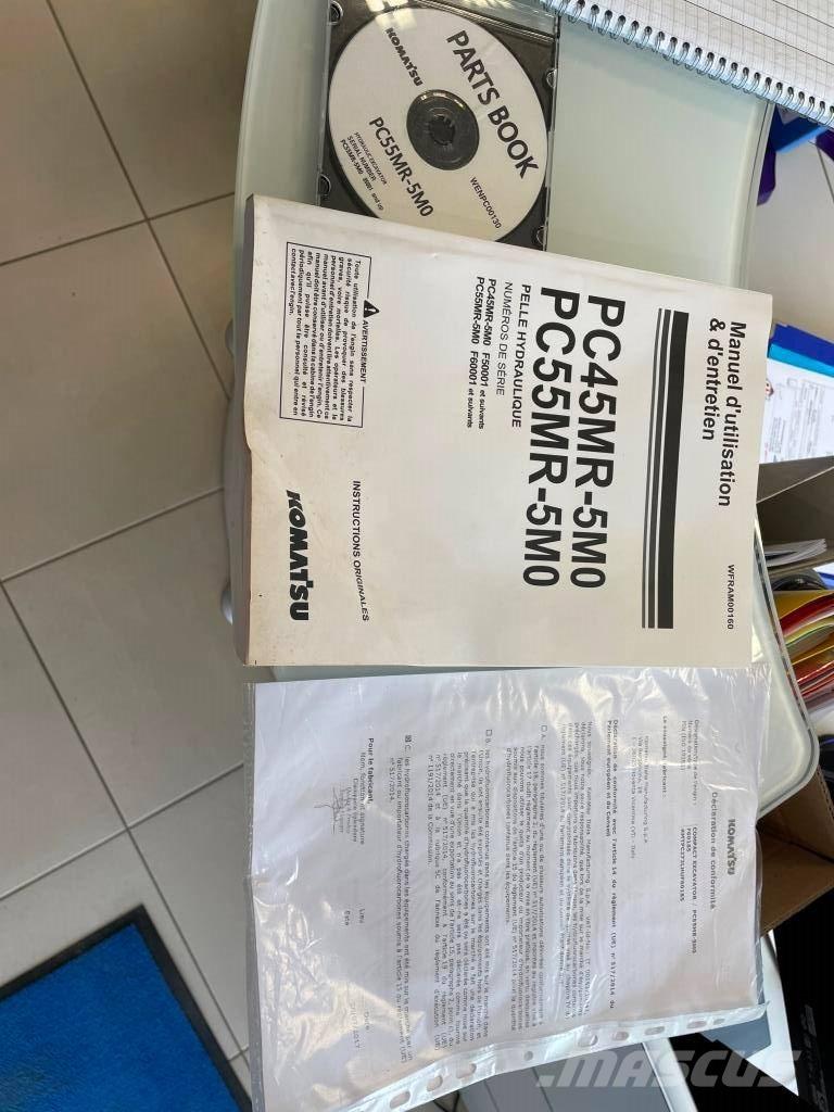 Komatsu PC55MR-5MO Minikoparki