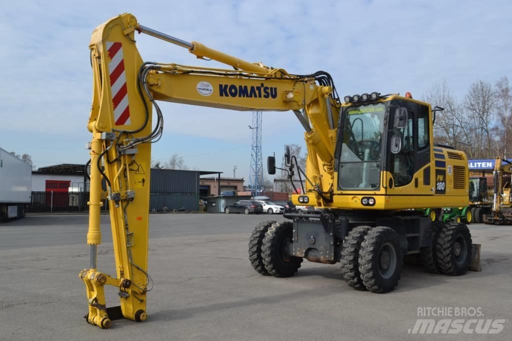 Komatsu PW 180-10 Koparki kołowe