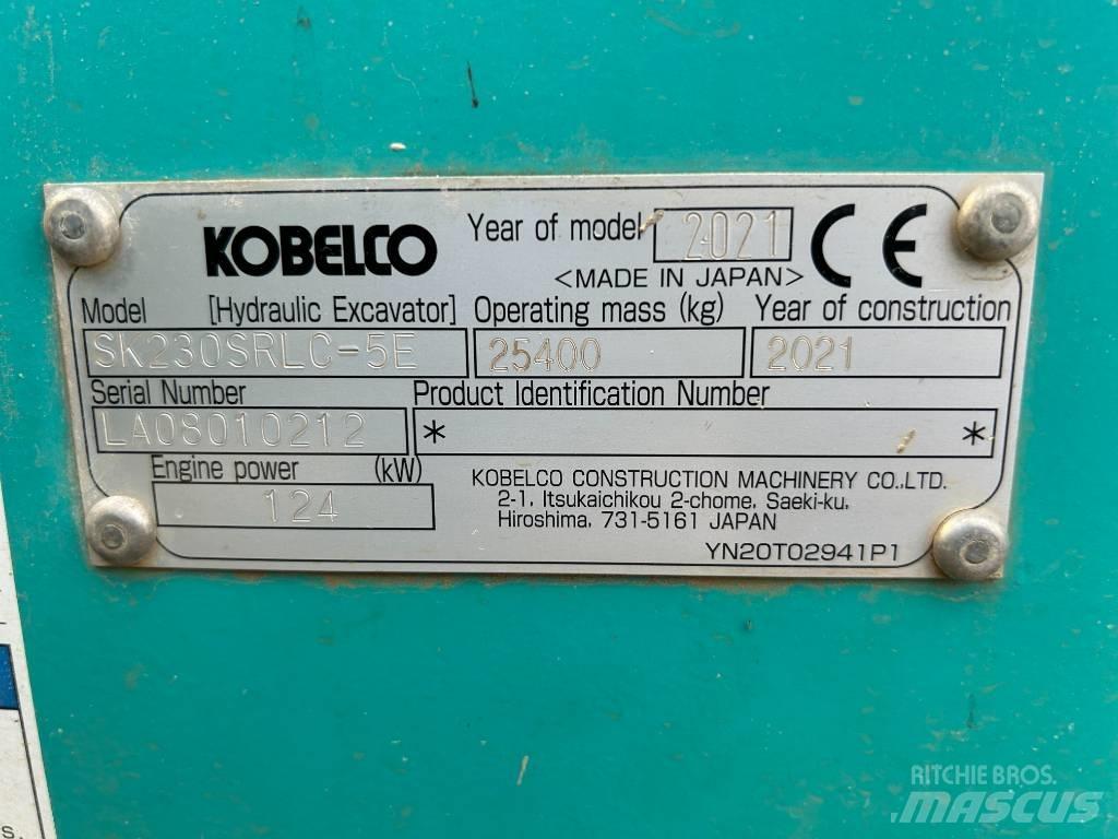 Kobelco SK 230 NLC-5 Koparki gąsienicowe
