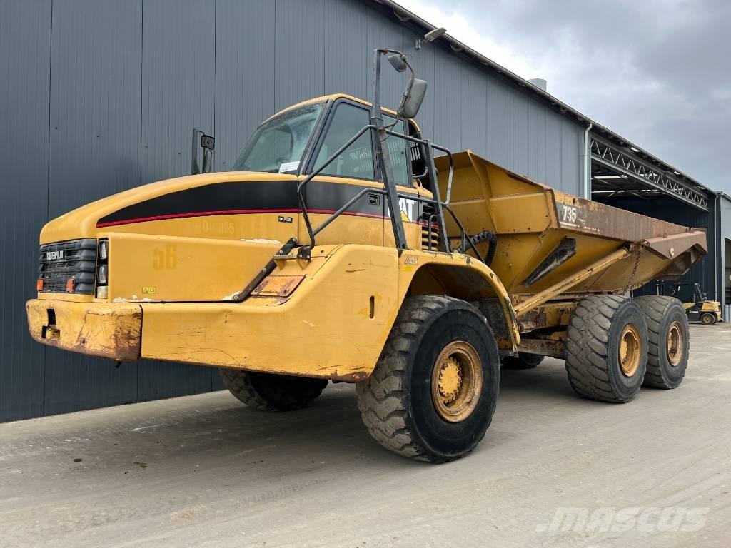 CAT 735 Wozidła przegubowe