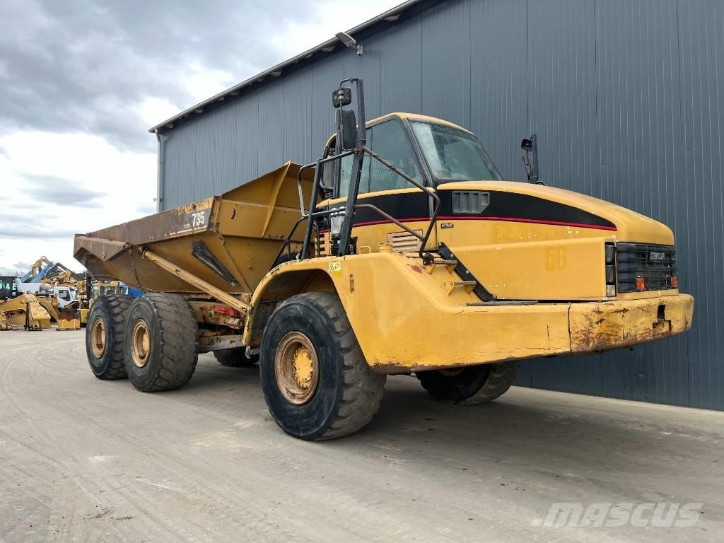 CAT 735 Wozidła przegubowe