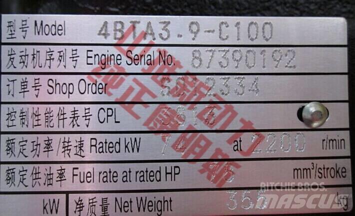 Cummins 4BTA3.9-C125 Transport - Inne