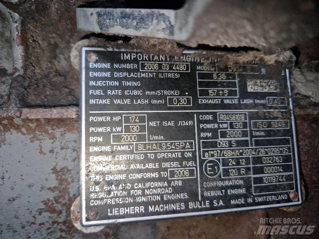 Liebherr D934S A4 Silniki