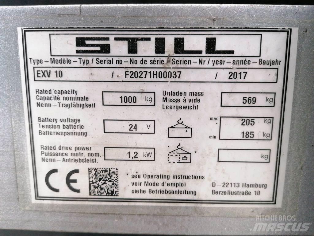 Still EXV10 Wózki widłowe unoszące z dyszlem