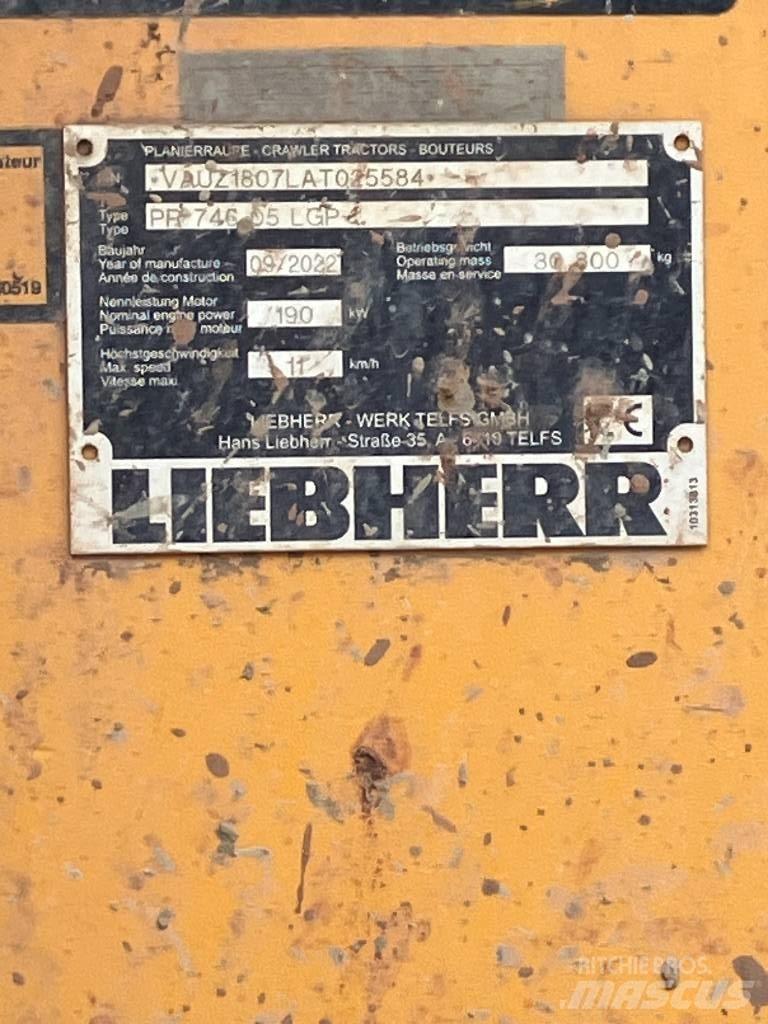 Liebherr PR 746 Spycharki gąsienicowe