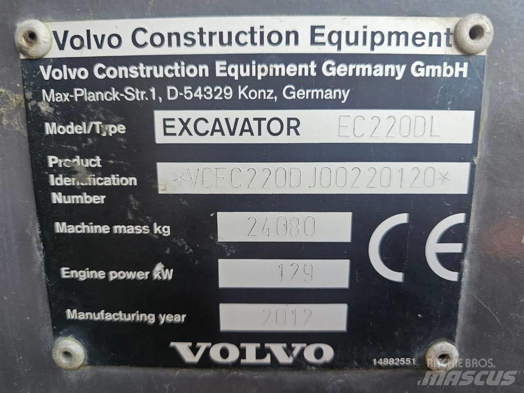 Volvo EC 220 DL Koparki gąsienicowe