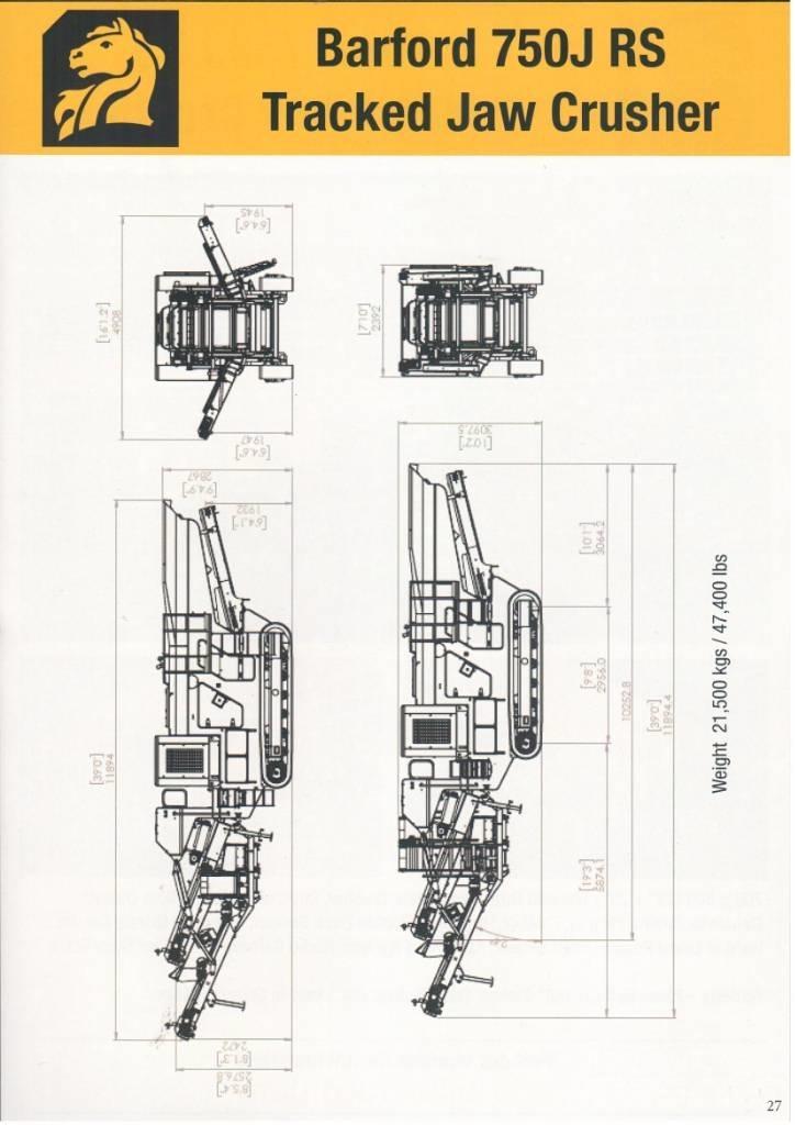 Barford 750J -RS Przesiewacze