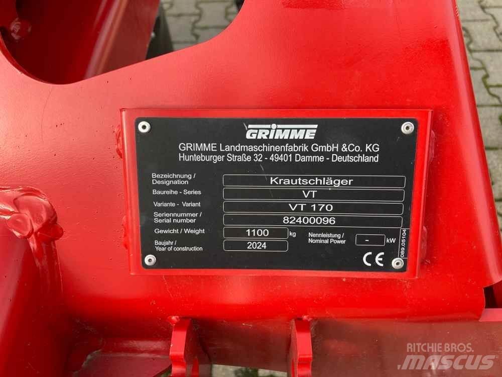 Grimme VT 170 Maszyny rolnicze - Inne
