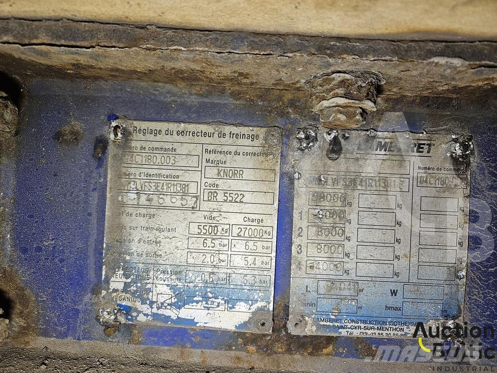 Lamberet YS-2P5 Naczepy firanki