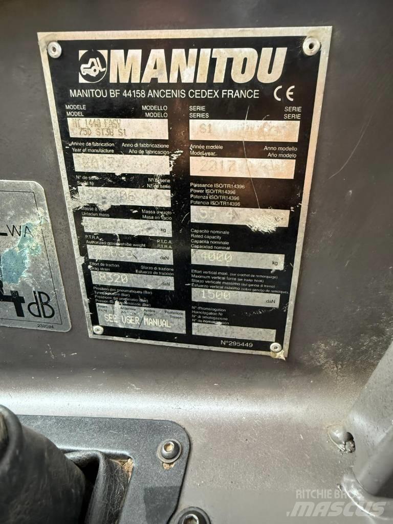 Manitou MT 1440 Ładowarki teleskopowe