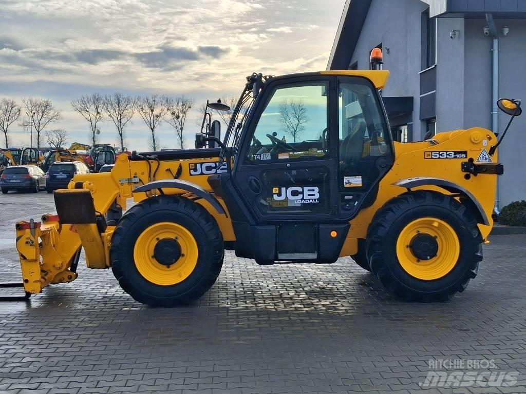 JCB 533-105 Ładowarki teleskopowe