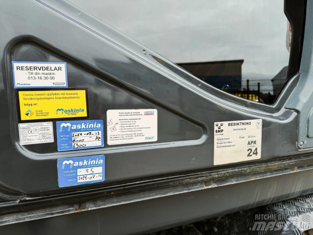 Doosan DX170W-5 Koparki kołowe