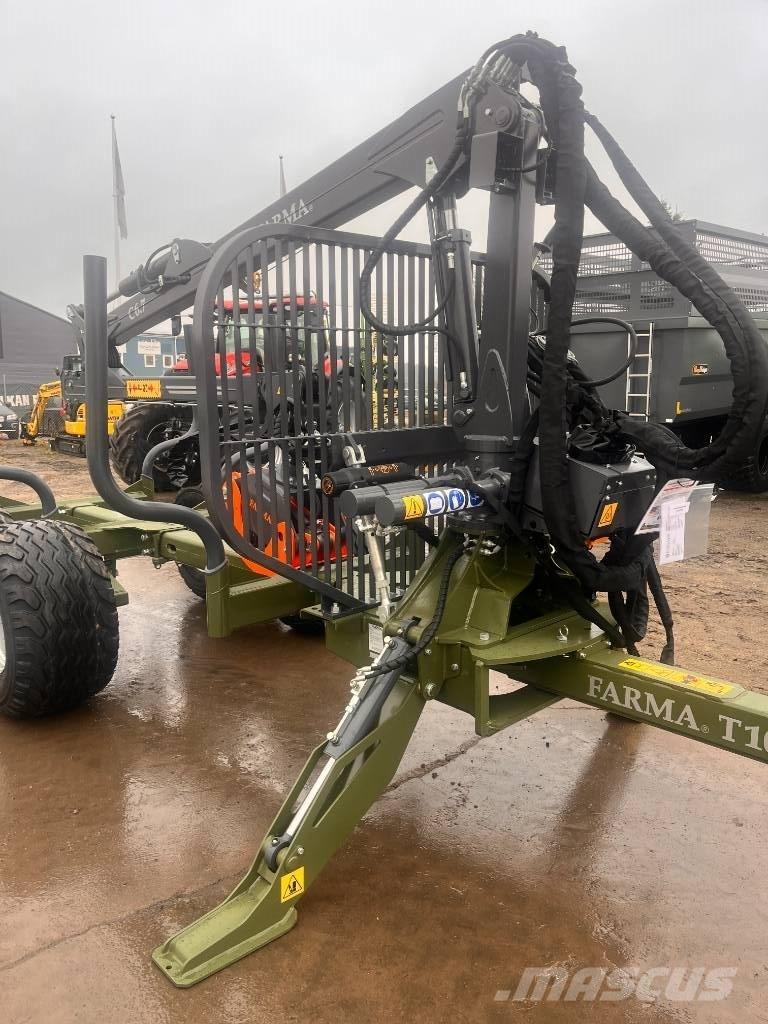 Farma T10 DS Przyczepy leśne