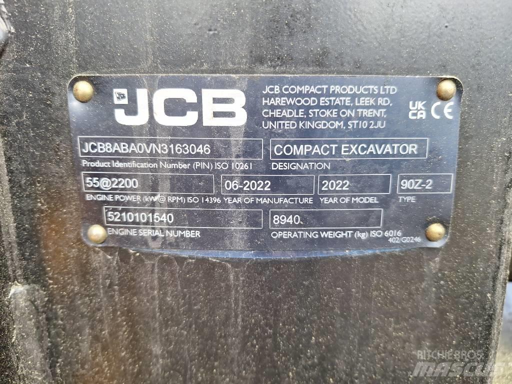 JCB 90 Z-2 Midikoparki  7t - 12t