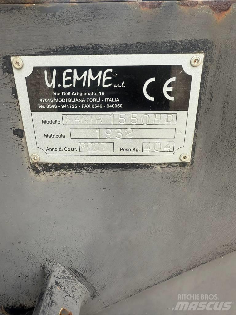  UEMME Manta 1550 HD Zamiatarki - Zgarniarki - Odśnieżarki