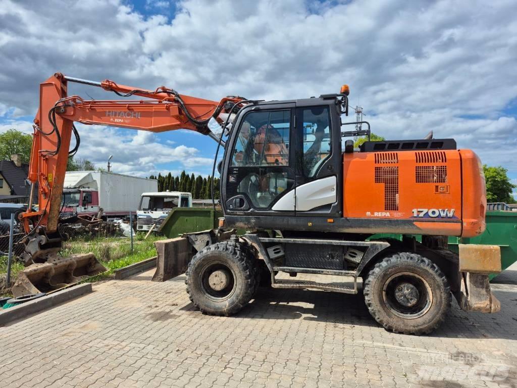 Hitachi ZX 170 W-6 Koparki kołowe
