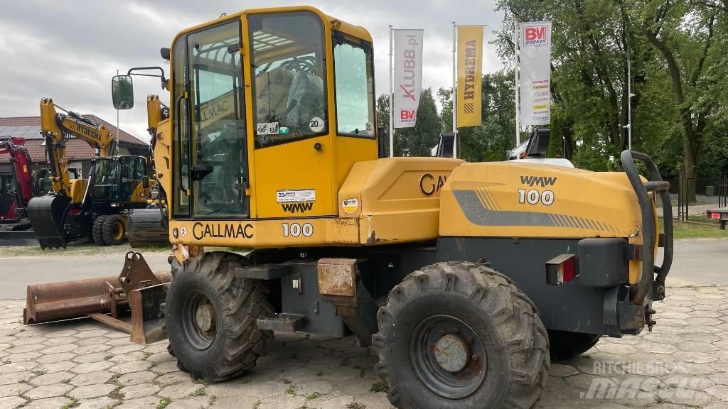 Gallmac WMW 100 Koparki kołowe