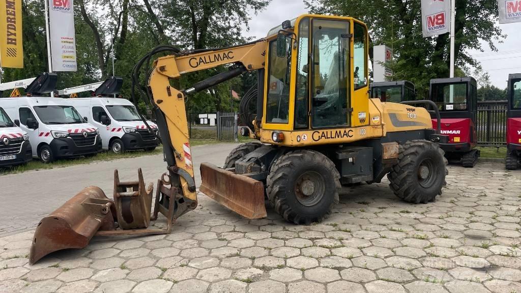 Gallmac WMW 100 Koparki kołowe